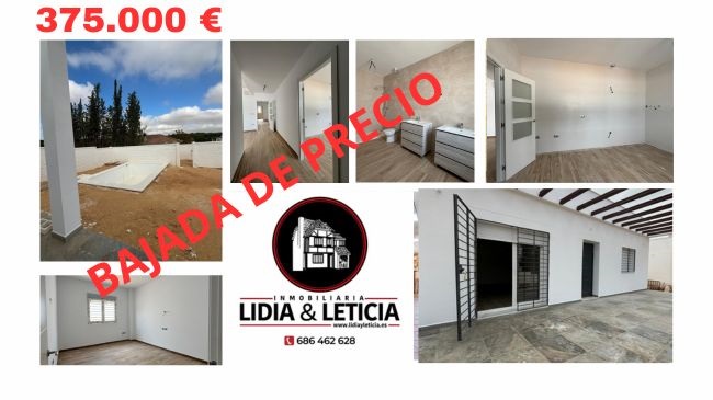 CHALET A ESTRENAR ZONA CHALET A ESTRENAR ZONA OROMANA 375000€