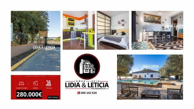 Chalet independiente con piscina en urbanización privada, en Zona Magistrado 280000€