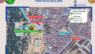 Alcalá refuerza los servicios de transporte público para la Feria 2025