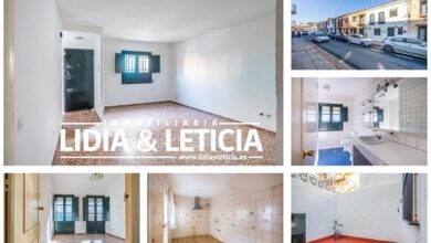 Casa de dos plantas con habitación en planta baja céntrica