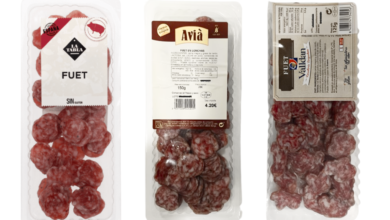 La Aesan amplía la alerta por Salmonella en fuet loncheado a un lote de la marca Avià