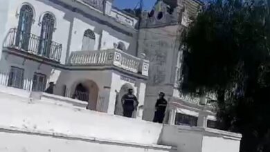 Dos trabajadores sepultados en la obra de la casa Ibarra