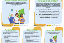 Abierto el plazo para emplea en verde