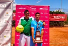 Pepe García doble campeón de España en tenis infantil