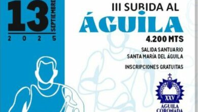 Deportes abre las inscripciones de la carrera III Subida al Águila prevista para el 13 de septiembre