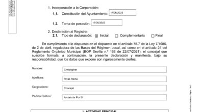 El teniente de alcalde Christopher Rivas cobra un sueldo de una empresa que consigue contratos con el Ayuntamiento de Alcalá.