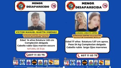 Menores desaparecidos en Alcalá, se ruega la máxima difusión