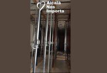 151 puntales en la obra del salón de plenos del Ayuntamiento de Alcalá