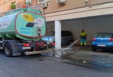 Plan continuo de baldeo y limpieza de la ciudad
