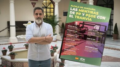 VOX acusa al "bipartidismo corrupto" de PSOE y PP de "burlarse de Alcalá" tras dos décadas de "mentiras e incumplimientos" con el tranvía