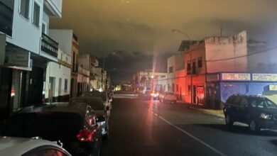 Primer día de lluvia y apagón en Malasmañanas