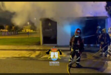 Se incendia una casetilla eléctrica en Campo Alegre