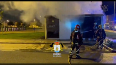 Se incendia una casetilla eléctrica en Campo Alegre
