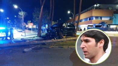 Cayetano Rivera Ordóñez sufre un accidente de tráfico en Alcalá.
