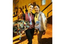 Érika Barrera brilla en el Campeonato de Andalucía de gimnasia rítmica