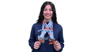 La alcalareña Amanda Jiménez firma un doble podio en el Campeonato de España por Clubes 2025