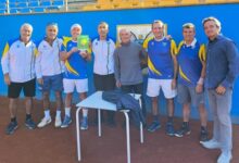 Los veteranos +55 del CT Oromana, campeones de Andalucía