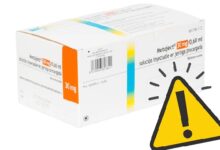 Alertan de la retirada del inyectable Metoject 30 mg por un defecto de calidad que afecta a la integridad de las jeringas