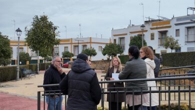 El PP denuncia el abandono de la Plaza Miguel Ángel Blanco y la situación de la Quinta de la Santísima Trinidad en Alcalá de Guadaíra