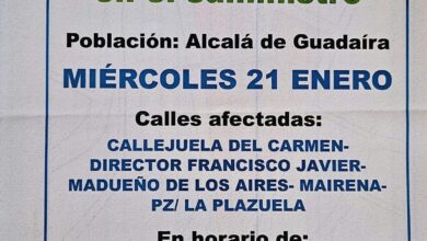 Polémico corte de agua en la zona centro para este miércoles