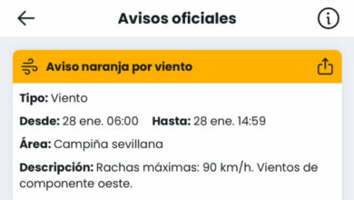 ÚLTIMA HORA | SE AGRAVA EL TEMPORAL EN ALCALÁ La AEMET acaba de elevar el aviso a NIVEL NARANJA en Alcalá de Guadaíra para este miércoles.