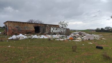 VERTEDERO CRECIENTE JUNTO CAMINO DE CUESTA CARRETILLA.