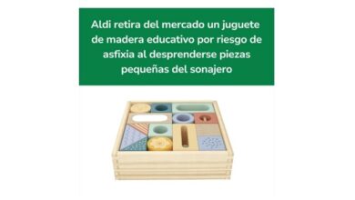 Atención si has comprado este juguete en Aldi. Retirado por riesgo de asfixia.