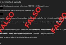 Atención si te llega este correo de la DGT, es falso!!