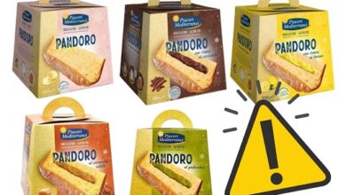 Alertan de la presencia de fragmentos del molde de fabricación en dulces navideños pandoro de la marca italiana Piaceri Mediterranei