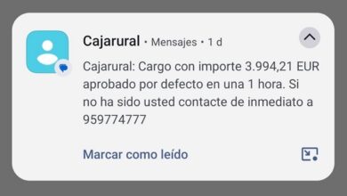 ATENCIÓN SI TE LLEGA ESTE SMS. ES UNA ESTAFA!!