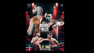 EL ALCALAREÑO ALBERTO MÁRQUEZ “RAYITO” AFRONTA SU PRIMERA REVÁLIDA DEL TÍTULO NACIONAL DEL PESO GALLO ANTE EL CÁNTABRO BRUNO MACHO