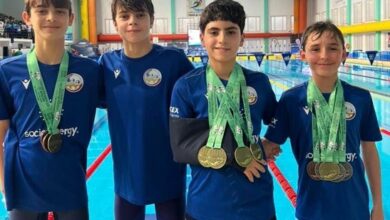El Club Natación Alcalá arrasa en el Andaluz Alevín de Invierno con 13 medallas
