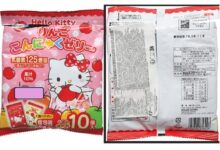 Alerta por riesgo de asfixia en gominolas