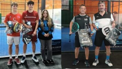 Jóvenes y veteranos impulsan al C.T Oromana a lo más alto del pádel provincial