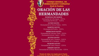 ORACIÓN DE LAS HERMANDADES PARA LA PRÓXIMA SEMANA SANTA.