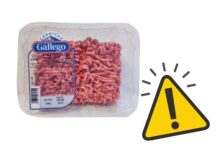 Alertan de la presencia de fragmentos de plástico en un lote de carne de hamburguesa de la marca Cárnicas Gállego
