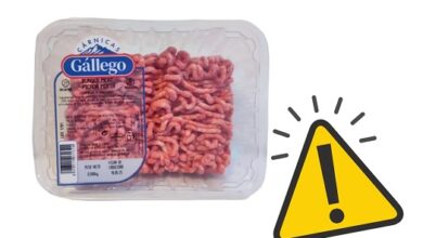 Alertan de la presencia de fragmentos de plástico en un lote de carne de hamburguesa de la marca Cárnicas Gállego