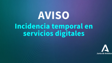 La Agencia Digital de Andalucía Informa de un fallo en el sistema informático
