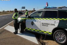 Accidente de tráfico en la A-92 en Alcalá