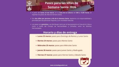 Reparto de sillas para la Carrera Oficial