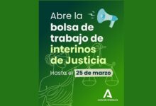 Abierta la convocatoria de estas bolsas de personal funcionario interino de la Junta de Andalucía