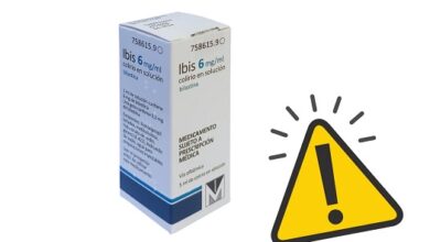 Ordenan la retirada de varios lotes del antihistamínico Ibis 6 mg/ml por resultados fuera de especificaciones en el principio activo
