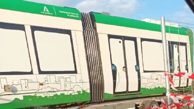 GRAN EXCLUSIVA! Llegan los primeros vagones del tranvía y los están probando ahora en Alcalá