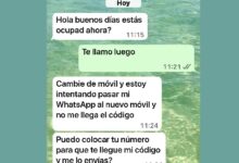 Detectada una nueva oleada de robo de cuentas de WhatsApp mediante suplantación de identidad