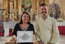 ALEJANDRO CLEMENTE PONE ARTE Y FRESCURA AL NUEVO ABANICO DE MARÍA AUXILIADORA