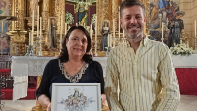 ALEJANDRO CLEMENTE PONE ARTE Y FRESCURA AL NUEVO ABANICO DE MARÍA AUXILIADORA