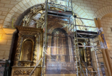 En proceso de restauración el Retablo de San Juan Bosco