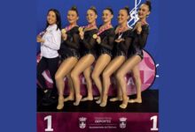 Las gimnastas alcalareñas del Club Yblanco, campeonas de Andalucía Occidental en Chiclana