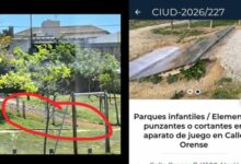 Ponen una incidencia por deterioro de mobiliario infantil y en vez de arreglarlo el ayuntamiento los quita todos.
