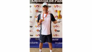 Rubén Trigo, campeón de España con Andalucía en veteranos
